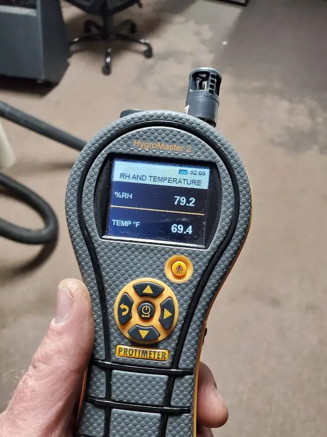 Moisture meter humidity assessment for Fire & Smoke Damage Restoration in McHenry